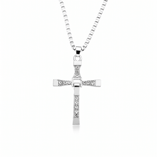 Cruz Familia – Colgante Acero Inoxidable